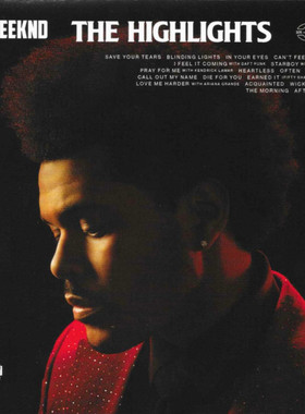 【中图音像】威肯 The Weeknd  黑潮之王 The Highlights 1CD