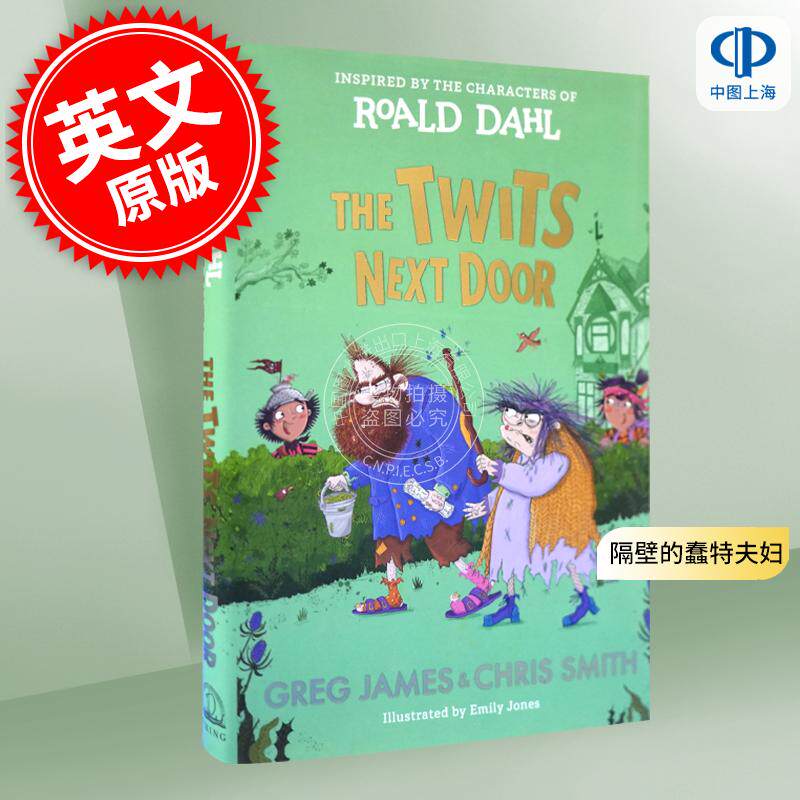 现货 隔壁的蠢特夫妇 罗尔德·达尔小说 儿童读物 英文原版 The Twits Next Door 7-12岁