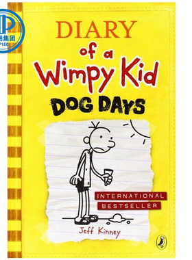 现货 英文原版 小屁孩日记4 Dog Days 三伏天 Wimpy Kid 第四册