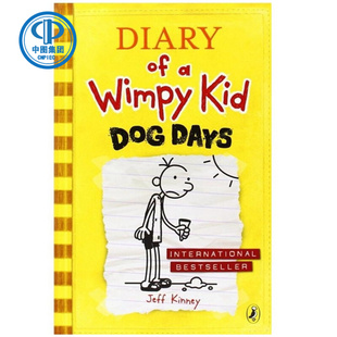 Dog Days 三伏天 现货 Kid 小屁孩日记4 Wimpy 第四册 英文原版