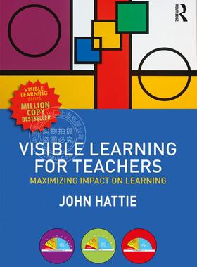 【预售 按需印刷】 Visible Learning for Teachers
