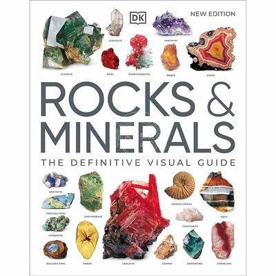 预售 岩石和矿物：视觉百科图解图鉴 DK出版社 精装百科书 英文原版 Rocks and Minerals: The Definitive Visual Guide