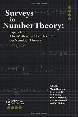 预售  按需印刷 surveys in number theory