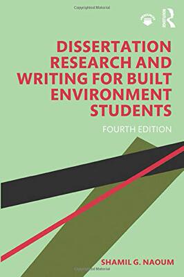 预售 按需印刷 Dissertation Research and Writing for Built Environment Students