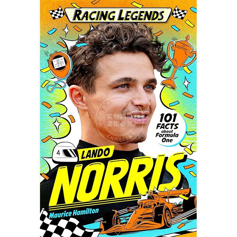 预售 赛车传奇：兰多・诺里斯 Maurice Hamilton 儿童读物 英文原版 Racing Legends: Lando Norris 7-9岁