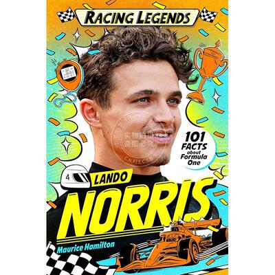 现货 赛车传奇：兰多・诺里斯 Maurice Hamilton 儿童读物 英文原版 Racing Legends: Lando Norris 7-9岁