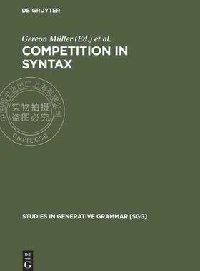 【预售 按需印刷】 Competition in Syntax