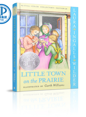 现货 原版英文Little Town on the Prairie 小木屋的故事系列2：草原