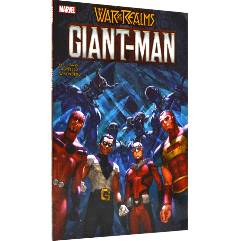 现货 诸界之战 英文原版 War of the Realms: Giant-Man 漫威大事件 黑暗精灵马勒基思 蚁人 巨人 歌利亚 阿特拉斯