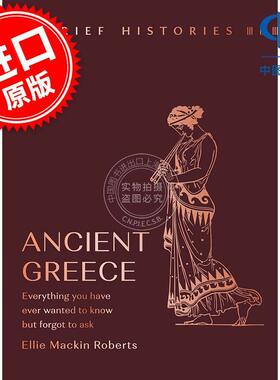 古希腊简史 社科历史 Ellie Mackin Roberts 英文原版 Brief Histories: Ancient Greece