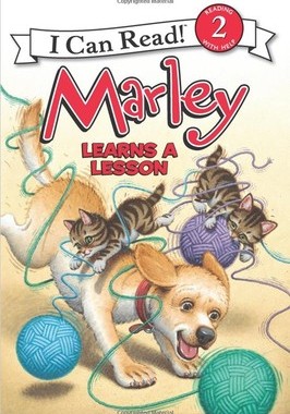 现货 Marley Learns a Lesson小狗马利系列之学乖了i can read第二阶段