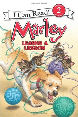 现货 Marley Learns a Lesson小狗马利系列之学乖了i can read第二阶段
