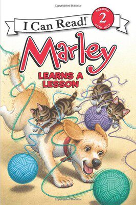 现货 Marley Learns a Lesson小狗马利系列之学乖了i can read第二阶段