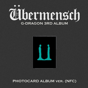 Album 3rd UBERMENSCH Photocard Ver Dragon