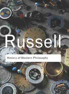 预售 按需印刷 History of Western Philosophy 《西方哲学史》 英文原版 Bertrand Russell