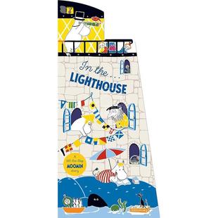 英文原版 6岁 Lift 在灯塔里：姆明翻翻故事书 儿童绘本 Flap the Story 预售 Lighthouse Moomin