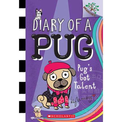 现货！英文原版 Pug's Got Talent A Branches Book 帕格的天赋使用感如何?