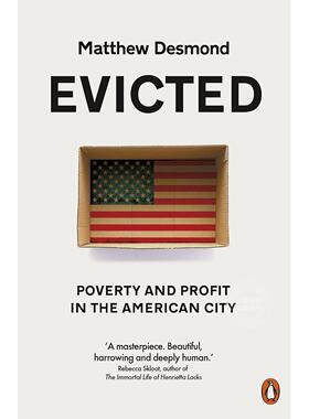 扫地出门 马修·德斯蒙德纪实文学 斩杀线 英文原版 Evicted：Poverty and Profit in the American City