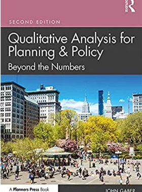 预售 按需印刷 Qualitative Analysis for Planning & Policy