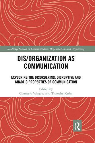 预售 按需印刷 Dis organization as Communication