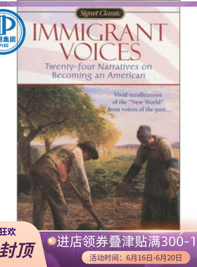 现货 英文原版 Immigrant Voices