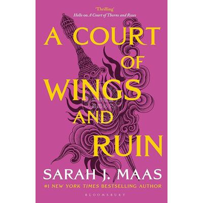 现货 仙灵王庭纪3 羽翼与灰烬之庭 莎拉·J·马斯 Sarah J. Maas 奇幻小说 英文原版 A Court of Wings and Ruin