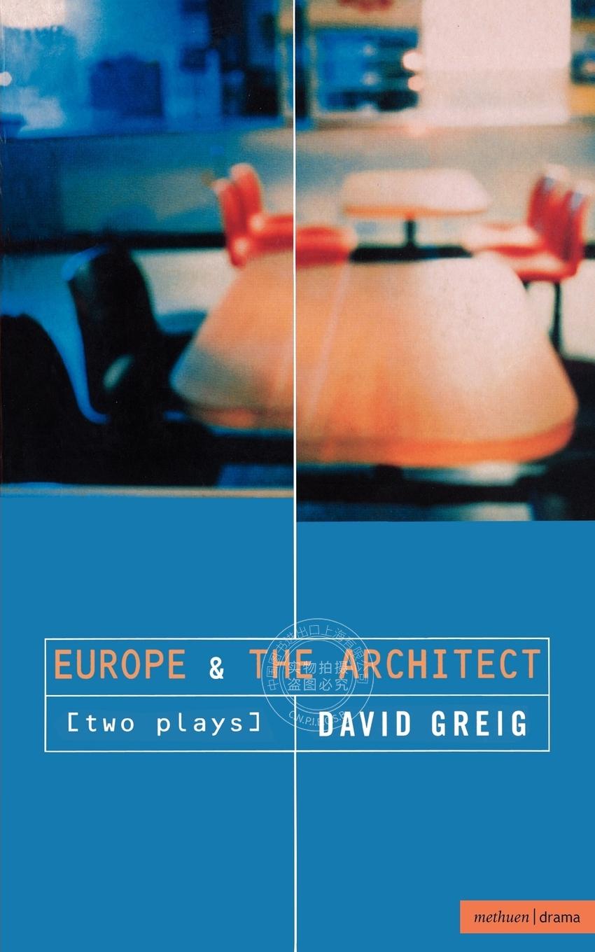 预售按需印刷 Europe the Architect《欧洲》和《建筑师》(现代戏剧) David Greig英文原版-封面