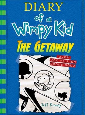 现货 Diary of a Wimpy Kid Book #12：The Getaway