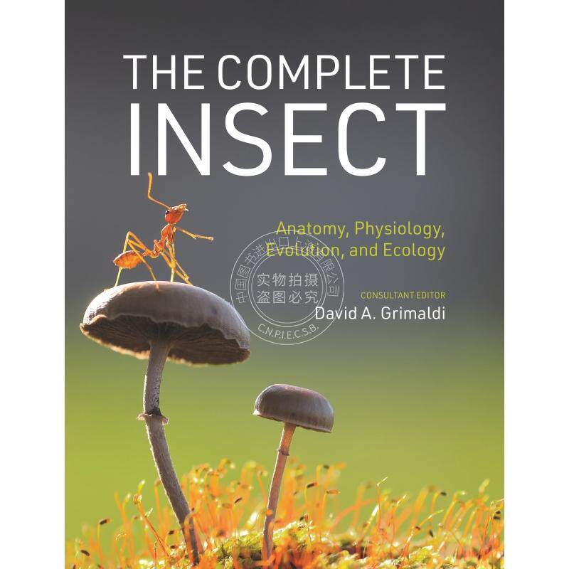 现货 预售 The Complete Insect昆虫大全——解剖学、生理学、进化和生态学