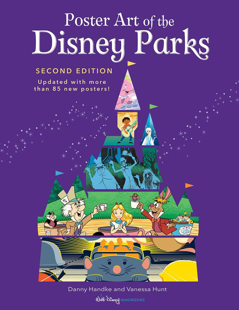 迪士尼乐园海报艺术集 英文原版 Poster Art of the Disney Parks
