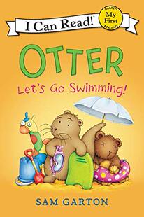奥特:我们去游泳吧! 英文原版 OTTER LETS GO SWIMMING