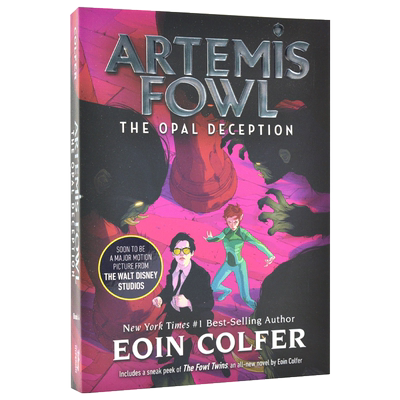 阿特米斯奇幻历险 英文原版 The Opal Deception (Artemis Fowl, Book 4) 第四册：猫眼石诡计 奇幻冒险故事儿童书籍