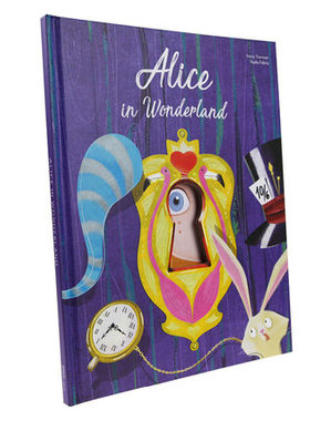 现货 ALICE IN WONDERLAND 爱丽丝梦游仙境 Sassi经典童话故事绘本系列 英语读物