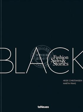 黑皮书：时尚、风格与故事 Martin Fraas 黑色主题造型设计 艺术画册 英文原版 The Black Book: Fashion  Styles & Stories