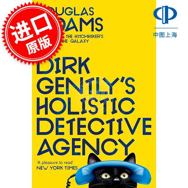宇宙全能侦探社 道格拉斯亚当斯科幻小说 Douglas Adams 英文原版 Dirk Gently's Holistic Detective Agency