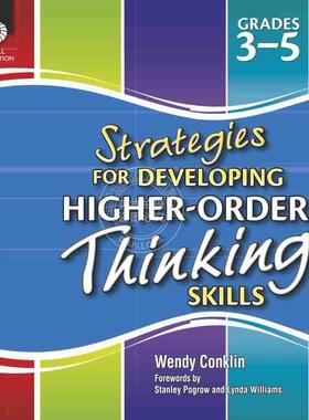 【预售 按需印刷】 Strategies for Developing Higher-Order Thinking Skills Grades 3-5