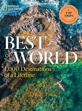 现货 世界旅游圣地 1000个目的地 英文原版 Best of the World: 1,000 Destinations of a Lifetime