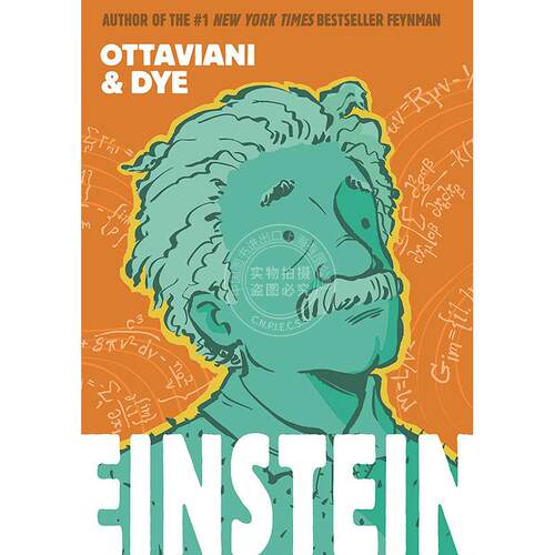 现货 爱因斯坦 Jim Ottaviani科学家自传漫画系列 英文原版 Einstein