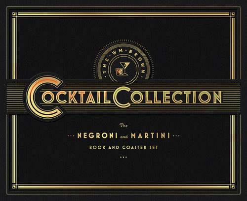 现货 WmBrown鸡尾酒系列 内格罗尼和马提尼酒 英文原版 Cocktail Collection The Negroni and the Martini