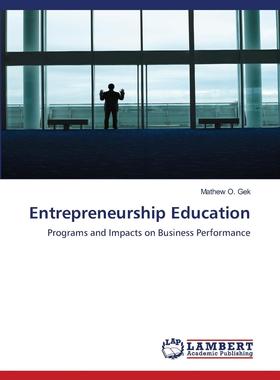 【预售 按需印刷】 Entrepreneurship Education