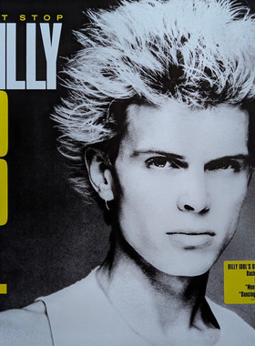 【中图音像】比利 艾铎 Billy Idol 不要停 Don't Stop 1LP