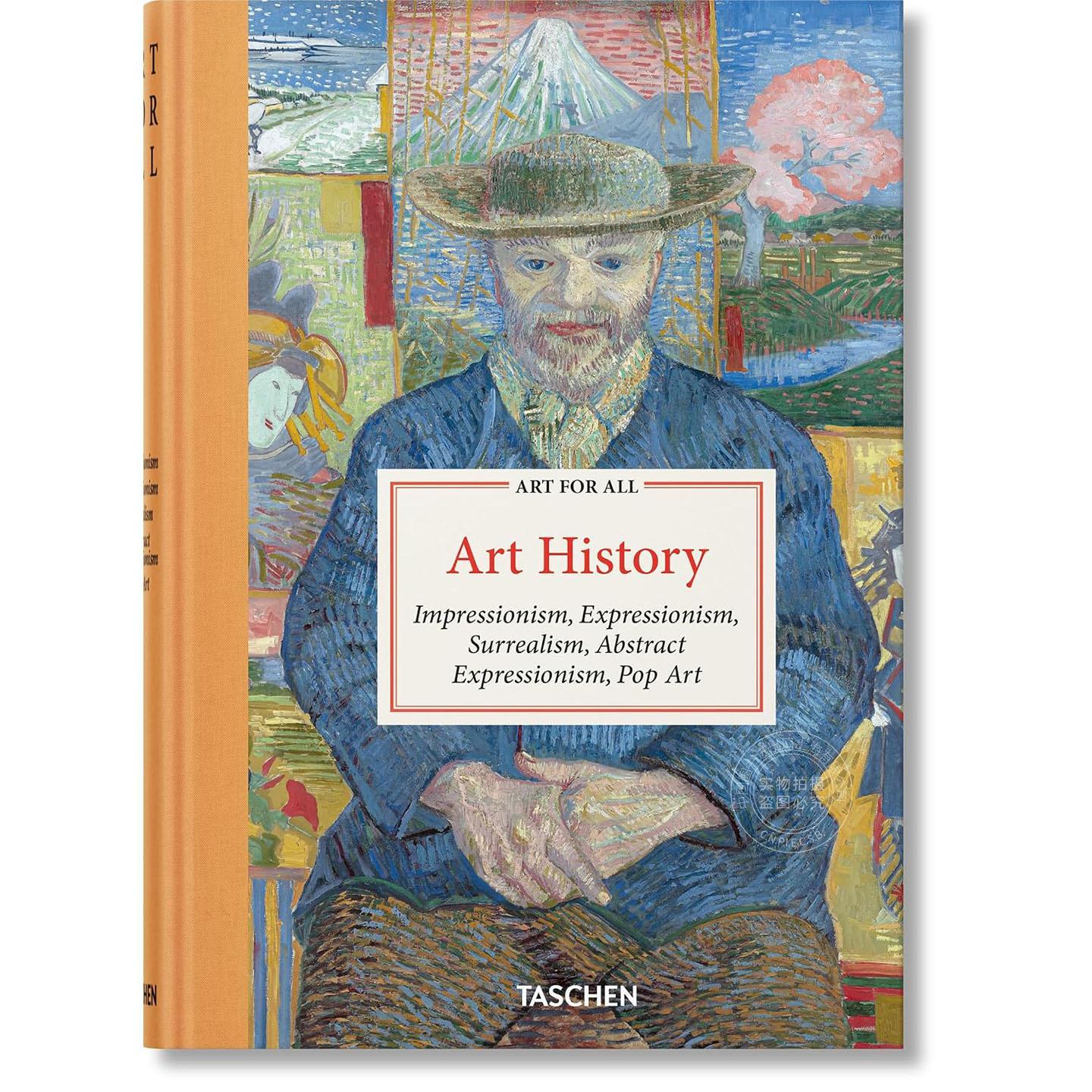 艺术为众生:艺术通史 五大艺术流派解读书 TASCHEN出版社 英文原版 Art for All: Art History 精装