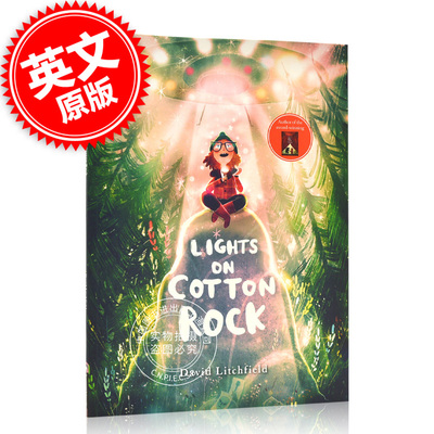 预售 棉花崖上的灯光 插画师David Litchfield儿童绘本作品 英文原版 Lights on Cotton Rock 亲子阅读