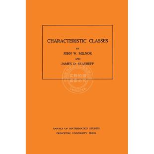 【满299送PUP新年台历】 Characteristic Classes 英文原版  普林斯顿