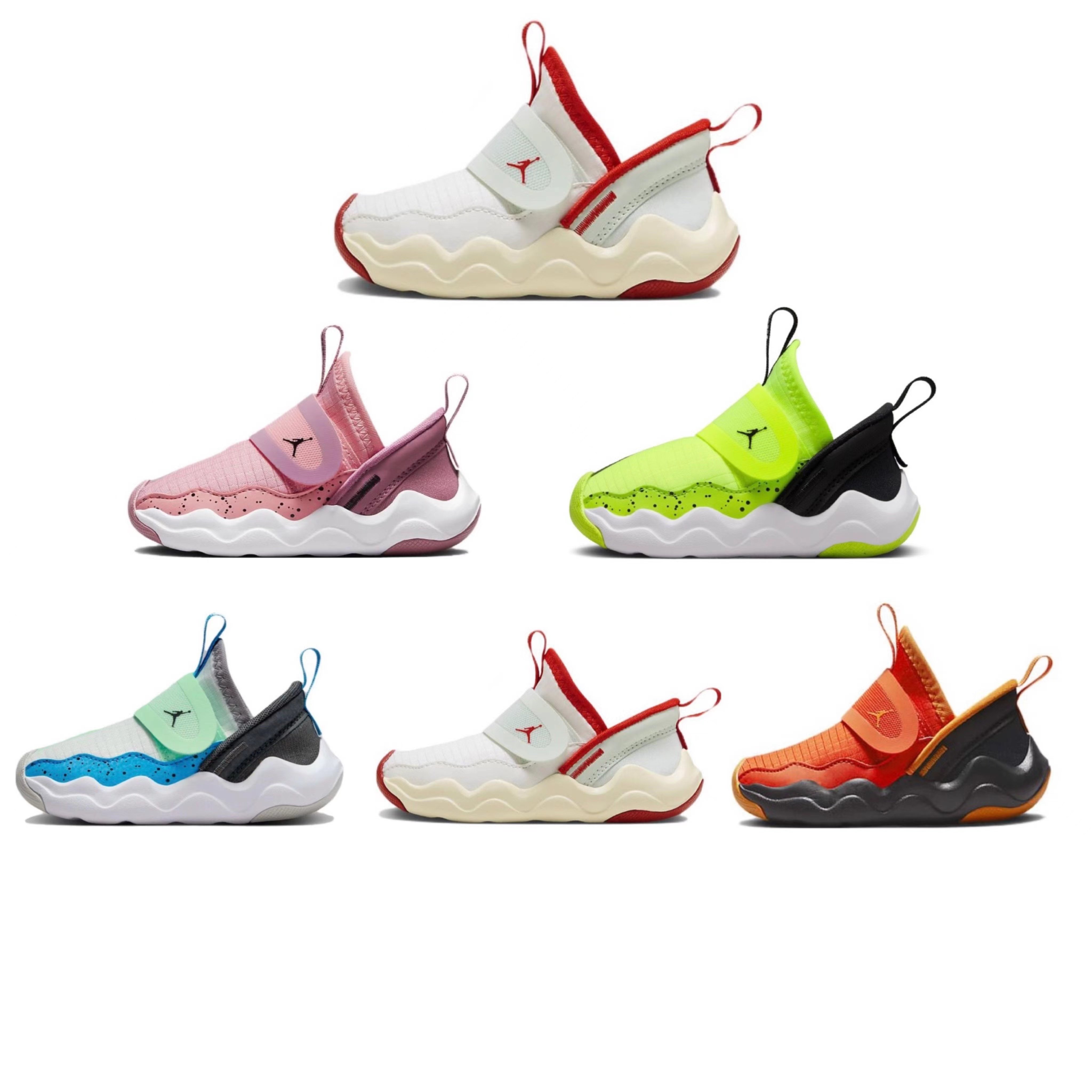 官方正品Jordan春夏新款一脚蹬童鞋男女童宝宝跑鞋运动鞋防滑合集