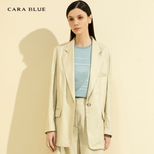 女上衣 喀啦 简约气质休闲百搭KB211MWJ0054 blue cara