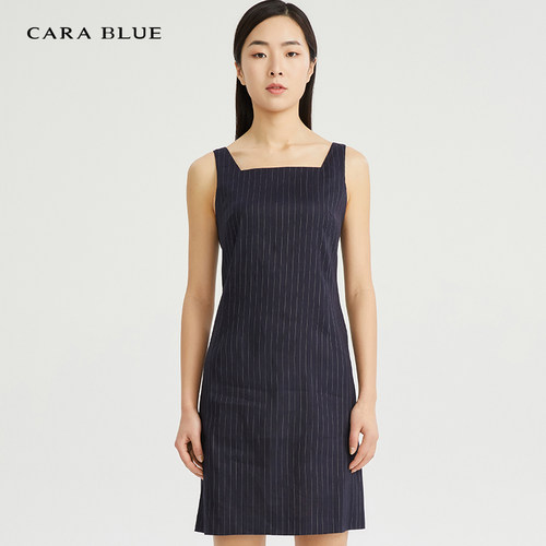 喀啦carablue女装时尚条纹