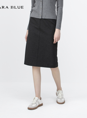 喀啦CARABLUE 气质百搭修身通勤半裙KB243PWS0002