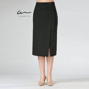半身裙 正品 女装 cara 气质修身 喀啦 时尚 百搭KC201MWS0032 blue