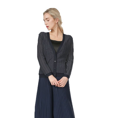 carablue通勤女款针织开衫